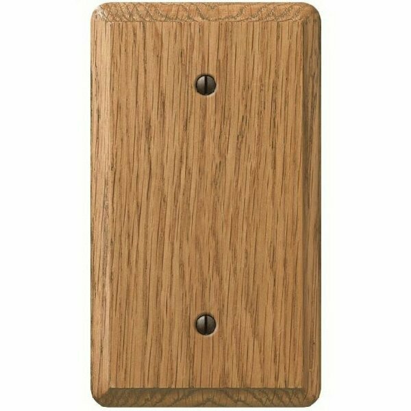 Amertac WALL PLT BLNK LGT OAK 3 in. 901BL